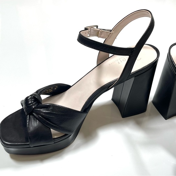27 EDIT Naturalizer Jennice Platform Sandal Size 9 in Black - Picture 7 of 14